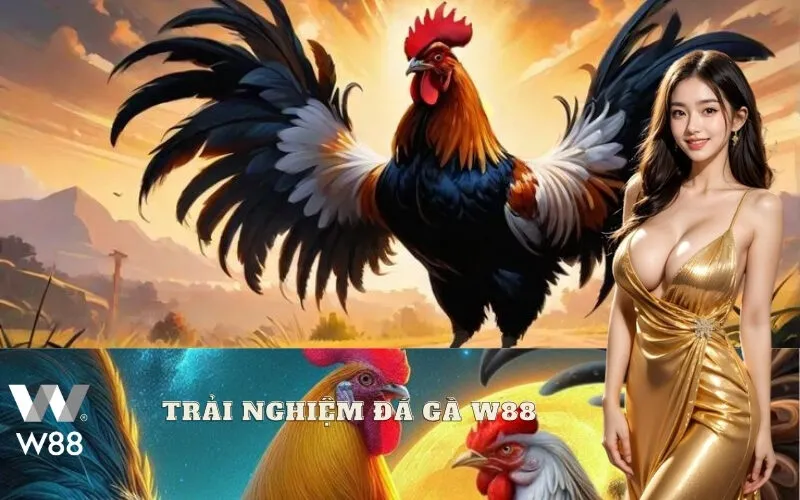 Trải nghiệm đá gà W88