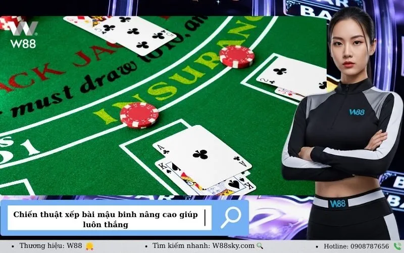 Chiến thuật xếp bài mậu binh nâng cao giúp luôn thắng