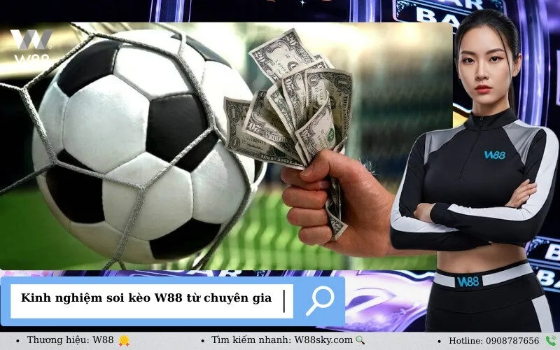 Kinh nghiệm soi kèo W88 từ chuyên gia giúp tăng tỷ lệ thắng